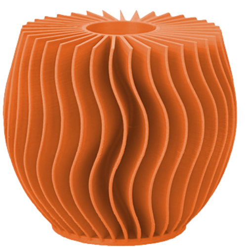 Orange filament optimal temperature